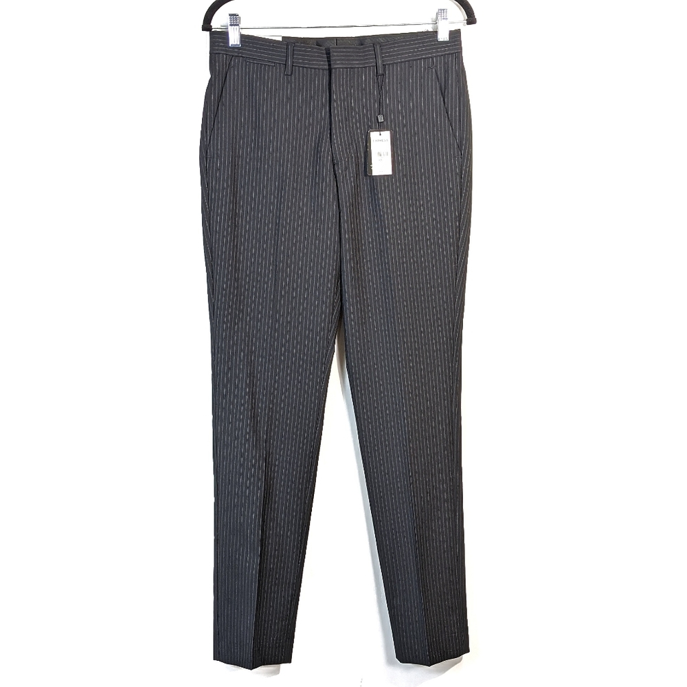 NWT Express Pinstripe Wool Trousers Size 28 x 32